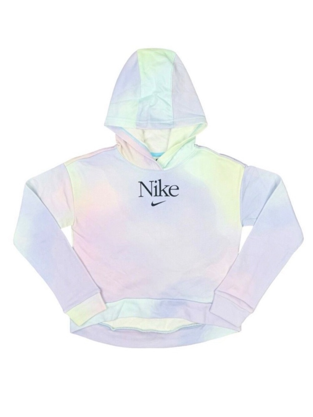 Nike Aura Tie Dye Fleece Hoodie DJ5824-695 - Size XL Girls